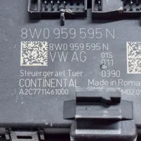 Audi A4 S4 B9 Oven ohjainlaite/moduuli 8W0959595N
