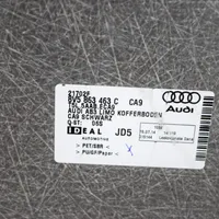 Audi A3 S3 8V Tavaratilan kaukalon tekstiilikansi 8V5863463C