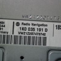 Volkswagen Touran I Unité principale radio / CD / DVD / GPS 1K0035191D