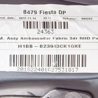 Ford Fiesta Garniture de panneau carte de porte avant H1BBB23943CK