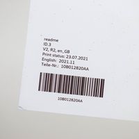 Volkswagen ID.3 Instrukcja obsługi 10A012788