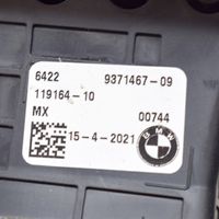 BMW iX3 G08 Copertura griglia di ventilazione cruscotto 9371467