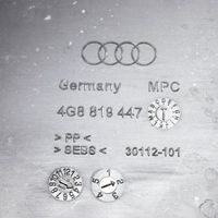 Audi A6 C7 Podszybie przednie 4G8819447D