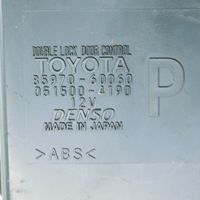 Toyota Land Cruiser (J150) Centralina/modulo chiusura centralizzata portiere 8597060060