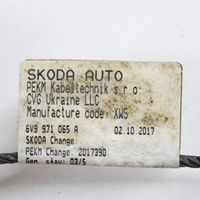Skoda Fabia Mk3 (NJ) Pysäköintitutkan anturin johtosarja (PDC) 6V9971065A