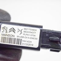 Peugeot 208 Connettore plug in USB 98217039DX