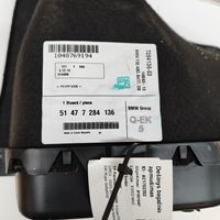 BMW 4 F32 F33 Panneau, garniture de coffre latérale 7284136