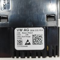 Volkswagen T-Roc Gniazdo / Złącze USB 2G6035954