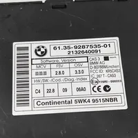 BMW 1 E82 E88 CAS control unit/module 9287535