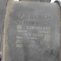Volvo XC60 Mass air flow meter 0281006833