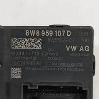 Audi A5 Sterownik / Moduł elektrycznej klapy tylnej / bagażnika 8W8959107D
