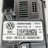 Volkswagen PASSAT B8 Interrupteur ventilateur 3G0907049D