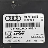Audi Q5 SQ5 Takajarrun EMF-ohjainlaite/moduuli 8K0907801N