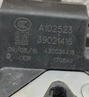 Opel Corsa E Serrure de loquet coffre 39021416