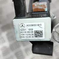 Mercedes-Benz A W177 Minus / Klema / Przewód akumulatora A0009051910