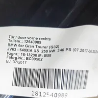 BMW 6 G32 Gran Turismo Portiera anteriore 7482646