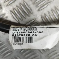 Volvo XC60 Negative earth cable (battery) 31850849