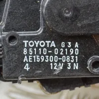 Toyota Auris 150 Tiranti e motorino del tergicristallo anteriore 8511002190