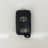 Toyota Prius+ (ZVW40) Klucz / Karta zapłonu 8990447190