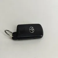 Toyota Auris E180 Chiave/comando di accensione 899040D130