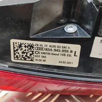 Audi Q3 F3 Lampy tylnej klapy bagażnika 83A945093B