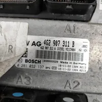 Audi A7 S7 4G Moottorin ohjainlaite/moduuli 4G2907311B