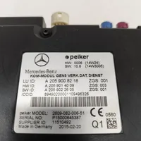 Mercedes-Benz S W222 Inne wyposażenie elektryczne A2059008218