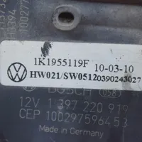 Volkswagen Golf VI Front wiper linkage and motor 1K1955119F
