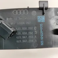 Audi E-tron GT Garniture contour d'écran affichage 4J3858292C