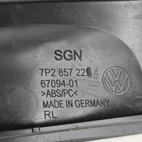 Volkswagen Touareg II Instrumentu paneļa dekoratīvā apdare 7P2857226