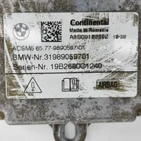 BMW 5 G30 G31 Sterownik / Moduł Airbag 9890597