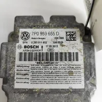 Volkswagen Touareg II Turvatyynyn ohjainlaite/moduuli 7P0959655D