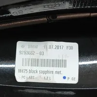BMW 3 F30 F35 F31 Kattoantennin (GPS) suoja 9253662