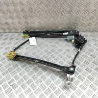 Volkswagen Golf VII Front door window regulator with motor 5G3837461H