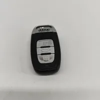 Audi Q5 SQ5 Užvedimo raktas (raktelis)/ kortelė 8K0959754H