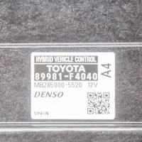 Toyota C-HR Variklio valdymo blokas 89981F4040