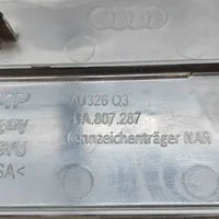 Audi Q3 F3 Rekisterikilven kehys/pidike 83A807287