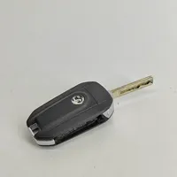 Opel Corsa F Clé / carte de démarrage 9811802277