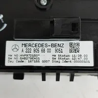 Mercedes-Benz C W205 Interrupteur commade lève-vitre A2229056800