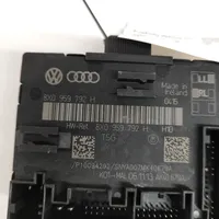 Audi Q3 8U Unité de commande module de porte 8X0959792H