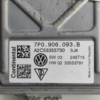 Volkswagen Touareg II Polttoaineen ruiskutuspumpun ohjainlaite/moduuli 7P0906093B