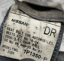 Nissan Pathfinder R51 Pas bezpieczeństwa fotela przedniego H6884EB31B