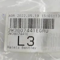 Bentley Continental Tapa para gancho de arrastre parachoques trasero 3W3807441E