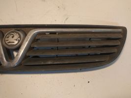 Opel Zafira A Etupuskurin ylempi jäähdytinsäleikkö 90580686