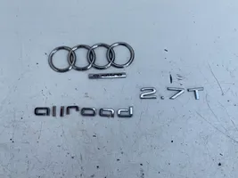 Audi A6 Allroad C5 Emblemat / Znaczek tylny / Litery modelu 