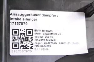 BMW 3 G20 G21 Boîtier de filtre à air 2838181307