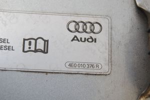 Audi A4 S4 B7 8E 8H Polttoainesäiliön korkin suoja 4E0010376