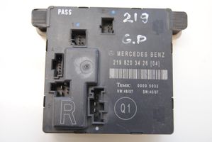 Mercedes-Benz CLS C219 Autres dispositifs 2198203426