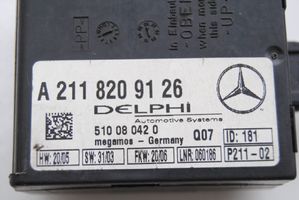 Mercedes-Benz CLC CL203 Inne wyposażenie elektryczne A2118209126