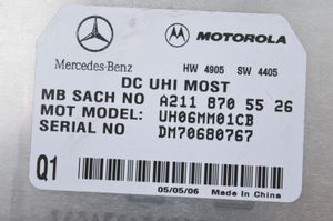 Mercedes-Benz CLC CL203 Bluetoothin ohjainlaite/moduuli A2118705526